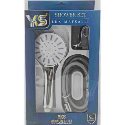 YKS LÜX PLUS BEYAZ DUŞ TAKIMI DU085